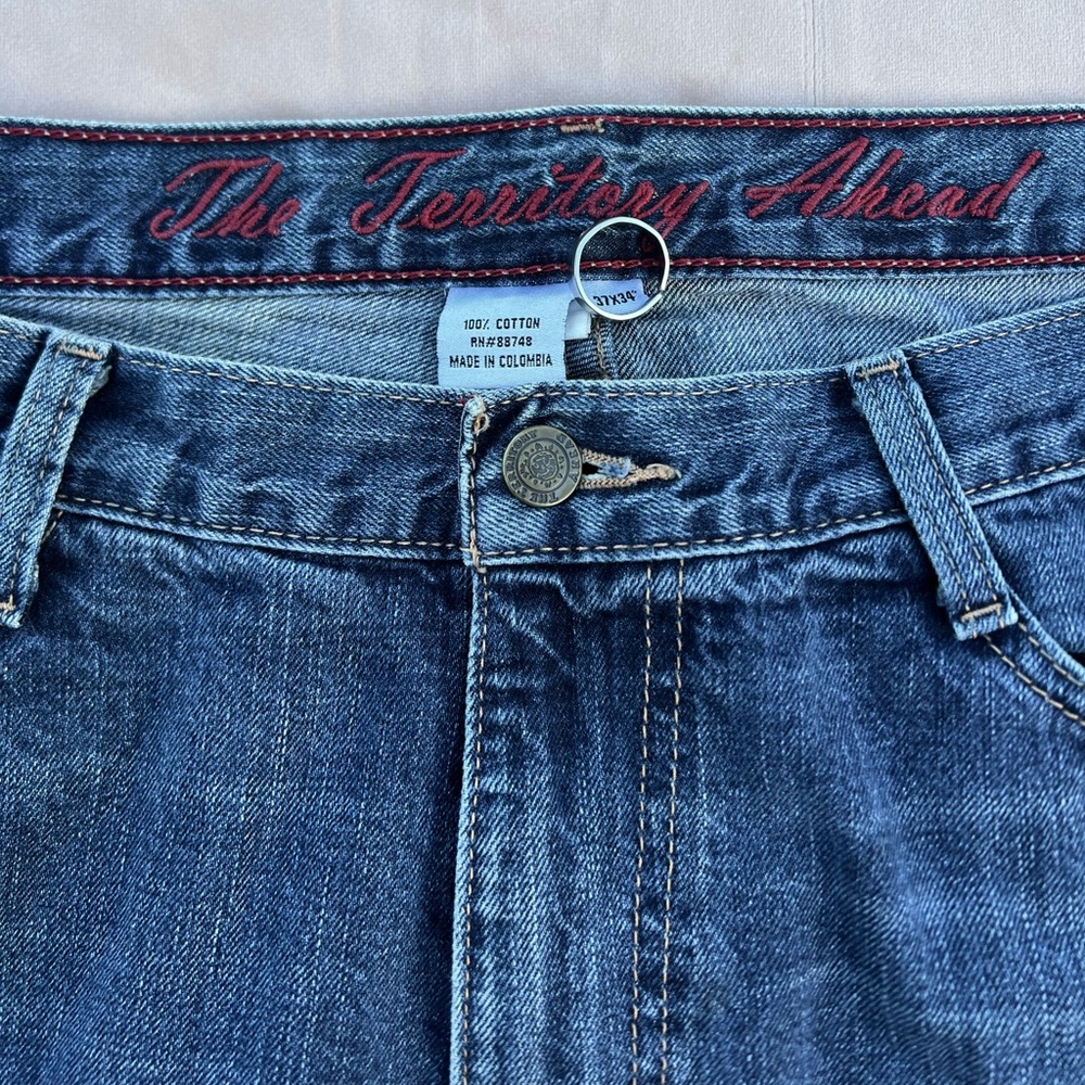 Vtg Territory Ahead men's straight leg jeans size 37 X 34
